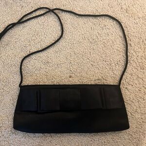 Black clutch purse